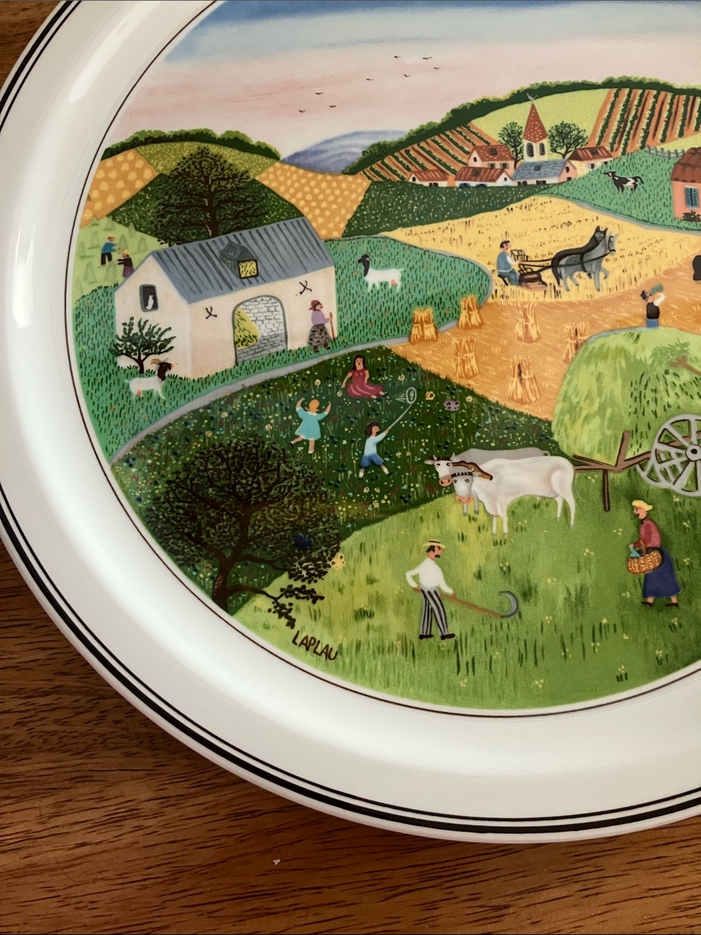 Villeroy & Boch-Les Quatre Saisons No. 2 Été (Summer)” Gérard Laplau
Wall  Pate - Picture 11 of 14